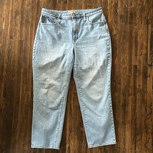 Madewell Curvy Perfect Vintage Straight Jeans